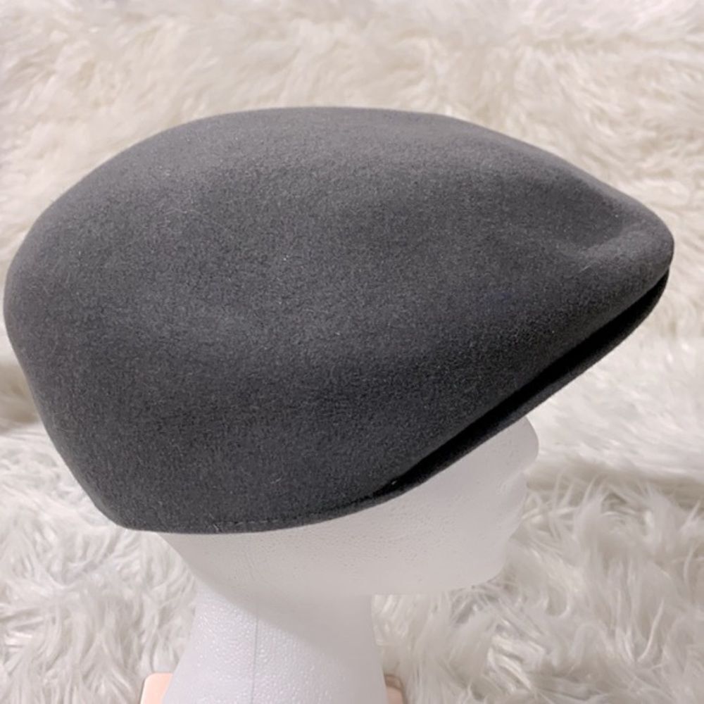HUCKEL newsboy cap hat leather inner trim made in Czechoslovakia styled n London